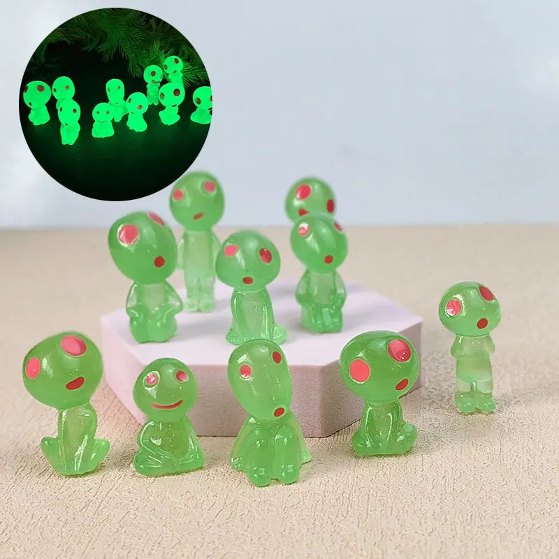 Glowing Forest Spirit Gibli Figurines