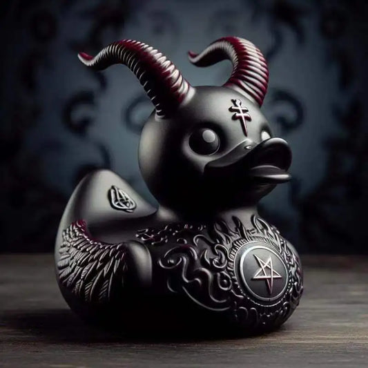 Statue Gothic Duck Ornaments