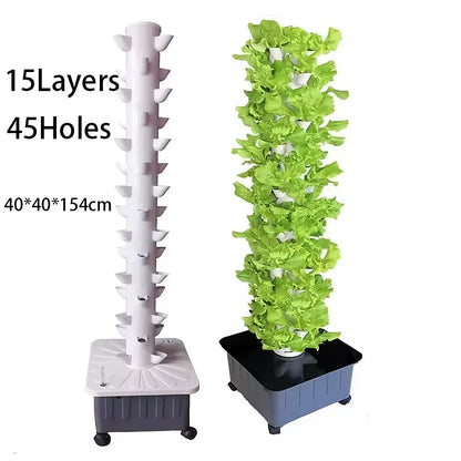 Vertical Hydroponic Grow Tower